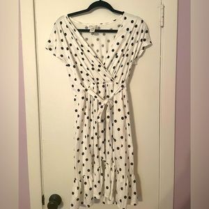 White polka dot Dress